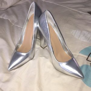 Brand New Silver Heels
